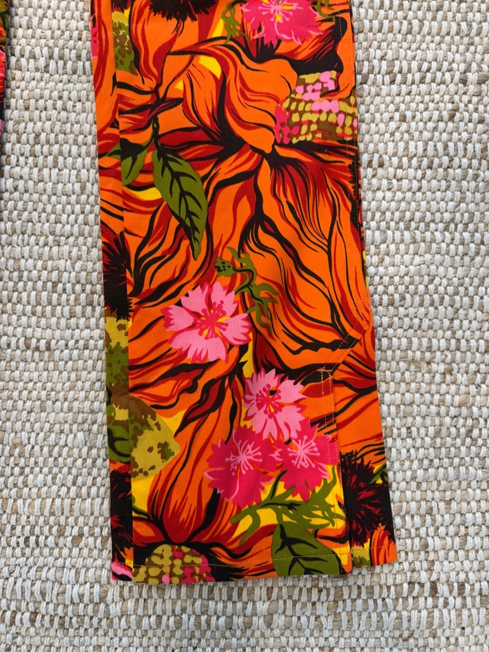 🍊 ARCHIVAL D&G Dolce & Gabbana Psychedelic Tropical Print Trousers - Picture 10 of 10